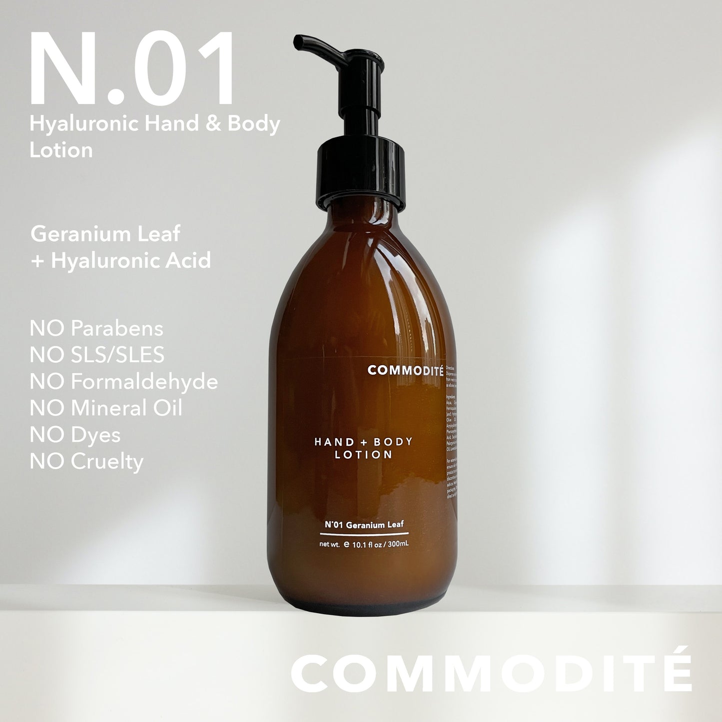 Geranium Leaf Hyaluronic Hand & Body Lotion