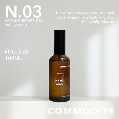 N.03 Relax Aromatherapeutic Pillow Mist