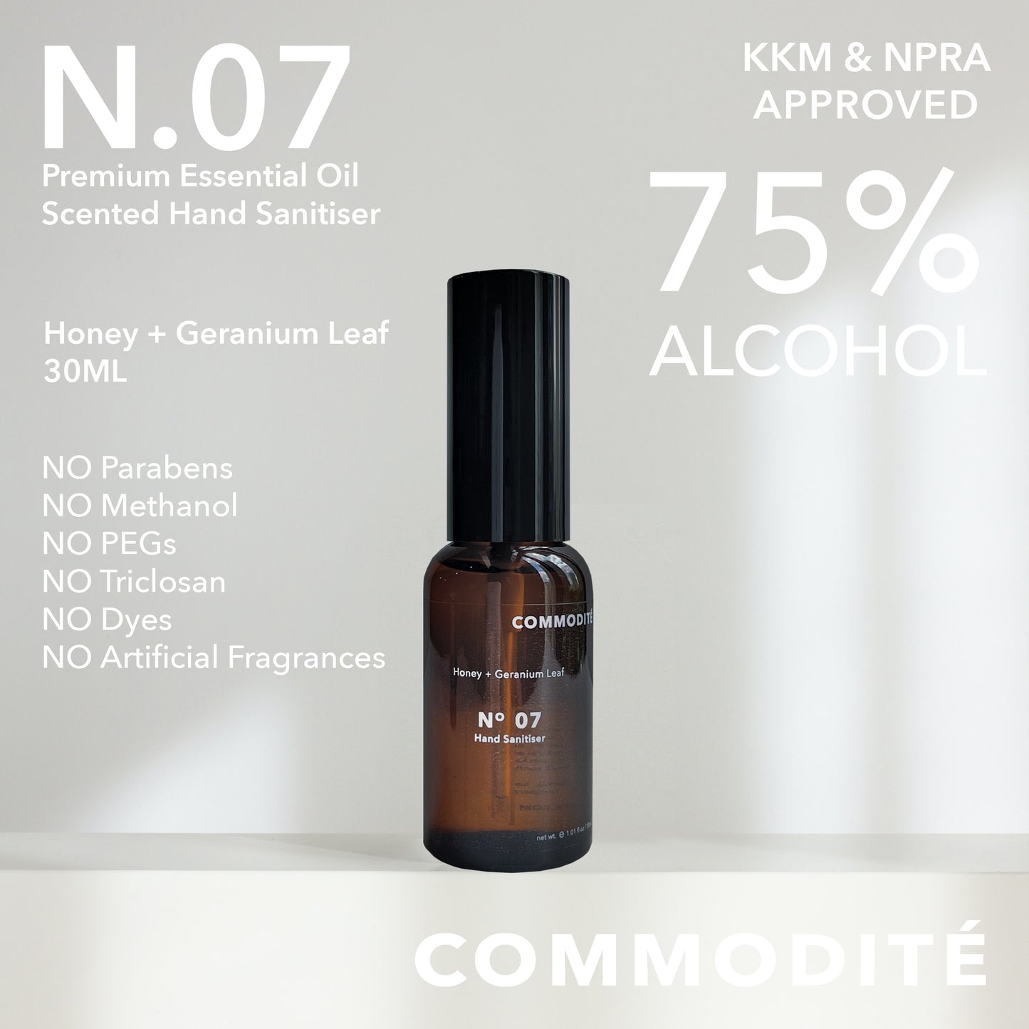 N.07 Honey & Geranium Leaf Refill